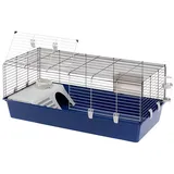 Ferplast Rabbit 120 Kaninchenkäfig - Blue / White - One Size