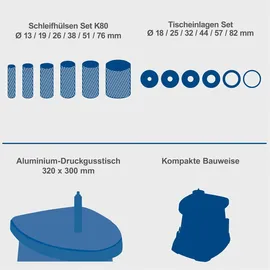 SCHEPPACH Oszillierende Spindelschleifmaschine OSM100 450 W