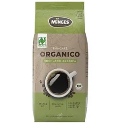 MINGES Organico Mahlkaffee Bio-Kaffee, gemahlen Arabicabohnen mild 500,0 g