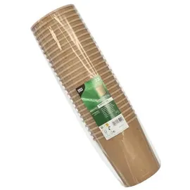 Papstar Suppenbecher rund 940 ml 25 St. Braun