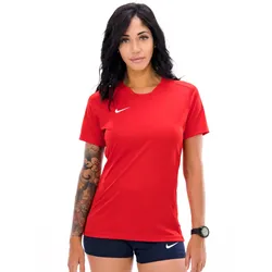 Nike Team Training Damen vêtement running femme - Rouge - L