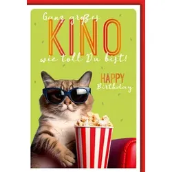 Geburtstagskarte Katze 551388 Bild