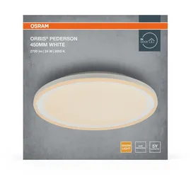 Osram Orbis Pederson 1 x 24W Ø 45 cm weiß