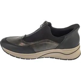 Rieker Loafer Herren Schwarz/Beige/Braun 41