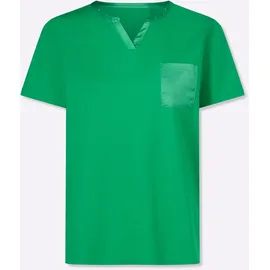 Heine Shirt T-Shirt Grasgrün 42