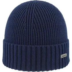 EISGLUT Herren Mütze Hanseng Organic Cotton, MARINE, ONE SIZE