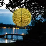 Solar Laternen Tyvek Weiß marokkanische Laterne 30 cm Solar Lampions Außen Wetterfest für Garten, Hof, Innenhof, Hochzeit, Halloween Party Dekoration