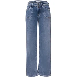 STREET ONE Wide Leg Jeans light Blue authentic, 29 - 29W / 30L