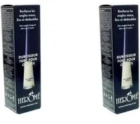 Herôme® Durcisseur fort pour ongles Vernis À Ongles Médicinal 2x10 ml