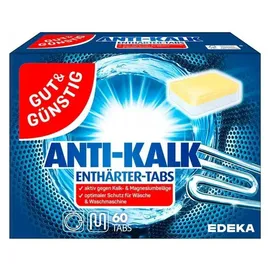 gut & günstig Anti-Kalk Enthärter-Tabs 60 St.