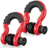 Vevor D-Ring-Schäkel 4,75 Tonnen 2 Stück