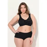 Ulla Popken Entlastungs-BH Entlastungs-BH Spitze ohne Bügel Cup C - F schwarz 95