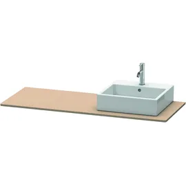 Duravit Konsole XSquare 140x55x1,6cm, m 1 AS, Ausschn re, lei