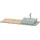 Duravit Konsole XSquare 140x55x1,6cm, m 1 AS, Ausschn re, lei