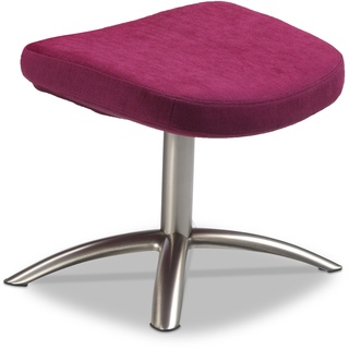 Conform Hocker Joy matt verzinkt Stoff Rasberry