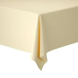 4x DUNI Papier-Tischdeckenrolle 1,18 x 50 m creme elfenbein