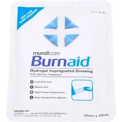GRAMM medical Brandwund-Gelkompresse 100.000.03004 , Größe: 20 x 20 cm