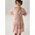 Aniston CASUAL Tunikakleid Fantasievolles Muster Braun/Orange/Pink/Rosa 48
