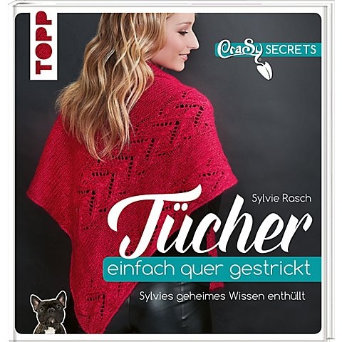 Buch "CraSy Secrets – Tücher einfach quer gestrickt"