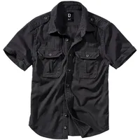 Brandit Textil Brandit Vintage Shirt shortsleeve", schwarz, Größe L