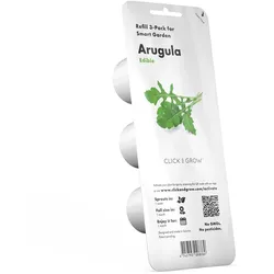 Click & grow Pflanzkapsel - Rucola (3-er oder 9-er Packung)