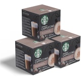 Kaffeekapseln geeignet für NESCAFÉ® Dolce Gusto®-Set Starbucks Cappuccino, 3 x 6 + 6 Stk.