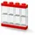 LEGO Aufbewahrungsbox 19,1 x 18,4 cm 1-tlg. rot/transparent