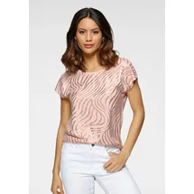 LAURA SCOTT Rundhalsshirt Rosa 44
