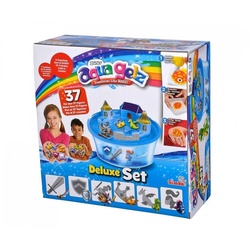SIMBA Kreativset Aqua Gelz - Deluxe Set Ritterburg, 3D Softfiguren, Farbgel für Kinder ab 8 Jahren bunt
