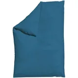 schlafgut Knitted Jersey Blau, Uni, 135-140x200