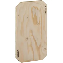 GIS Montageplatte universell (Ausführung: GIS Montageplatte aus Holz universal 310x580x3 0mm)