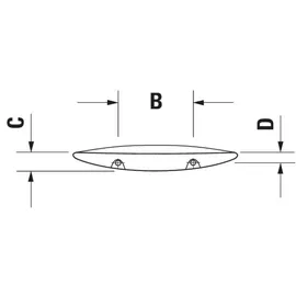 Duravit Duraplus Ablage 0893500000