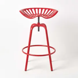 Homescapes Barhocker Traktorsitz 60–74 cm Rot