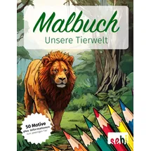 Independently published Malbuch Unsere Tierwelt 50 St.