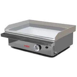MBH - MAQUINARIA BAR HOSTELERIA MBH - Gasgrill Bratplatte 600x400 mm Hardchrome für die Gastronomie. Fry Top für Küche für Bar und Restaurant.