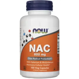 NOW Foods NAC N-Acetyl Cysteine 600 mg Kapseln 100 St.