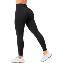 SMILODOX Leggings Slayton Scrunch, in Schwarz Schwarz