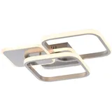 just light. Sevent 1 LED Deckenleuchte 46 x 39,4 x 9 cm Stahl