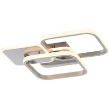 just light. Sevent 1 LED Deckenleuchte 46 x 39,4 x 9 cm Stahl