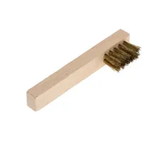 Gedore Zündkerzenbürste, für Zündkerzen, Messingdrahtborsten 15 mm, mit Kunststoffgriff,