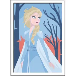 Ravensburger Beschäftigung - CreArt - Malen nach Zahlen  27698 - Elsa – Kinder ab 7 Jahren