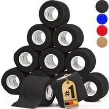 HUND IST KÖNIG Verband selbstklebend, Selbstklebende Bandage für Mensch & Tier 12 St