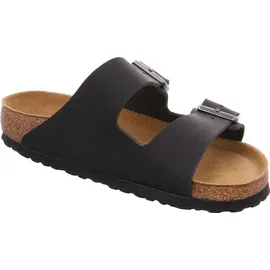 Birkenstock Arizona Weichbettung Naturleder geölt schwarz 46