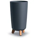 OEM Gracia Tubus Slim Blumentopf, Auf Füßen Anthrazit