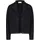 Cartoon Strickjacke mit Fransen Schwarz 34