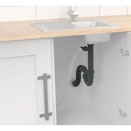 Kirchhoff Flex Siphon Küchenspüle 0 x 0 cm Grau