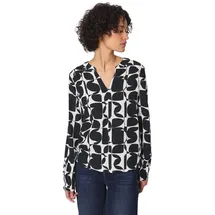 STREET ONE Gemustertes Shirt Blau 34