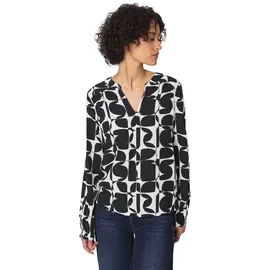 STREET ONE Gemustertes Shirt Blau 34