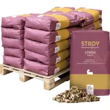 STROY Strohpellets Einstreu 15kg x 20 Sack 300kg Palette