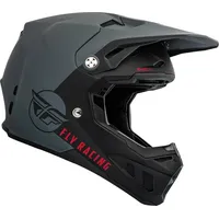 Fly Racing Formula CC Centrum, Motocross Helm, schwarz-grau, Größe XL